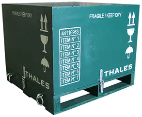 Caisses bois technique