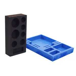 Plateaux en mousse pour emballage PER – découpe de précision