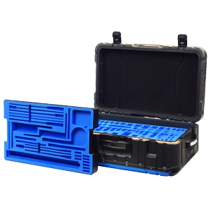 Valise pellicase avec insert en mousse sur mesure pour la protection des équipements