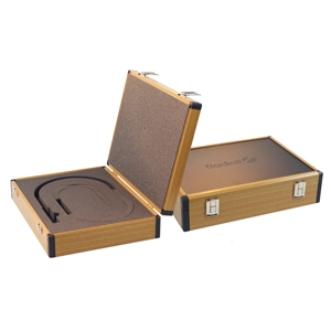 Valise de présentation haut de gamme avec logo gravé